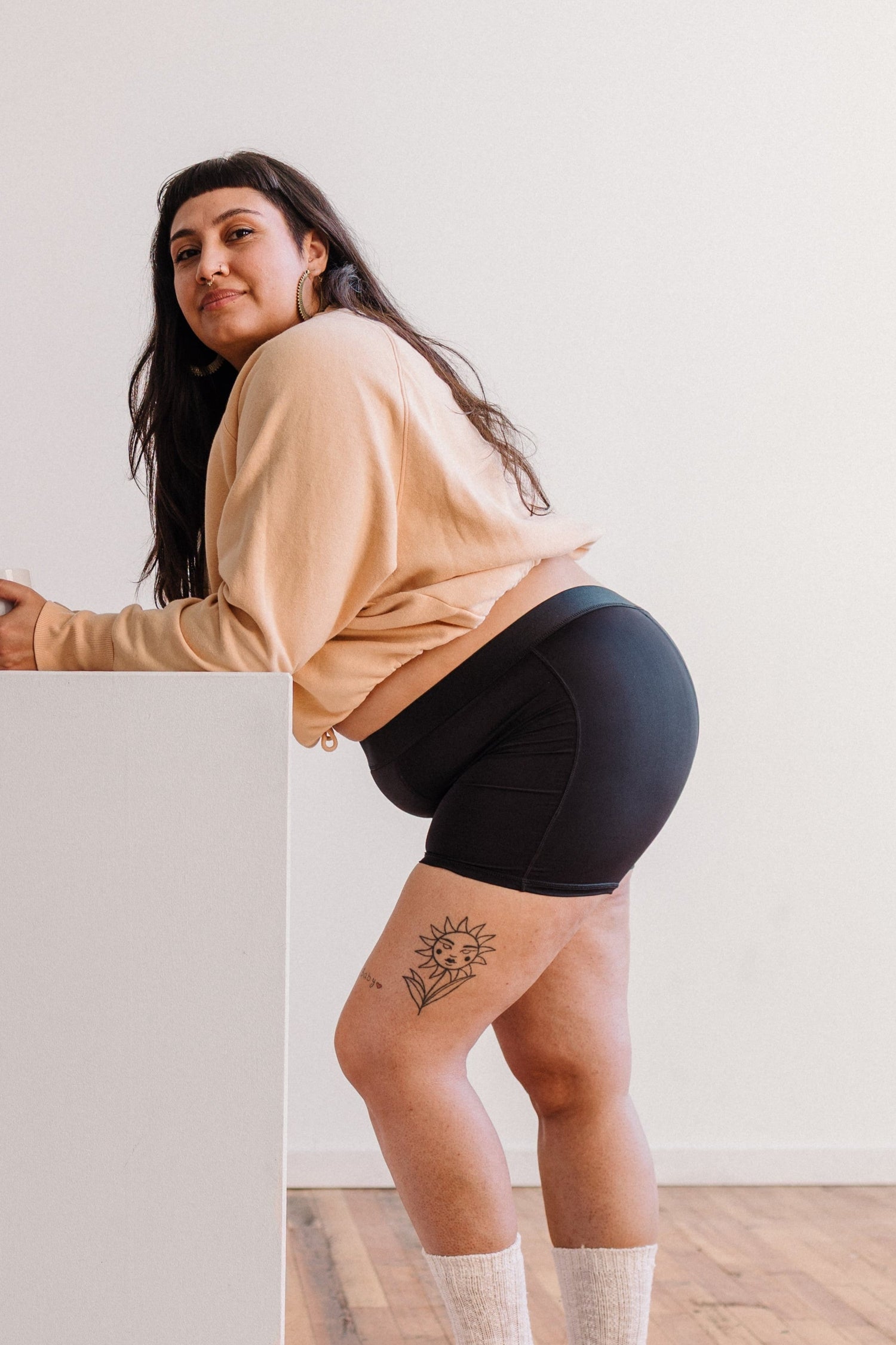 Culottes menstruelles en nylon recyclé