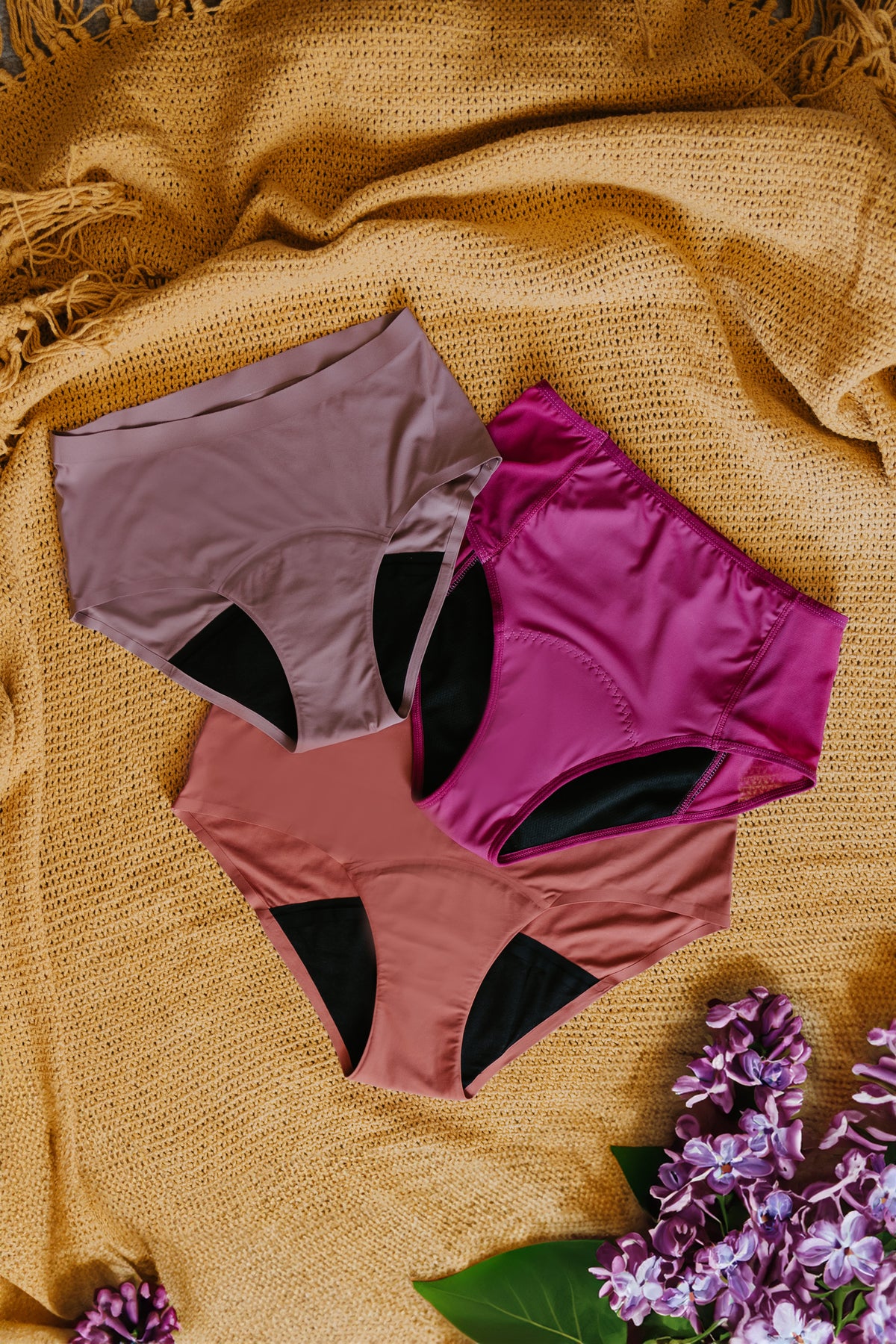 Colorful set - 3 panties