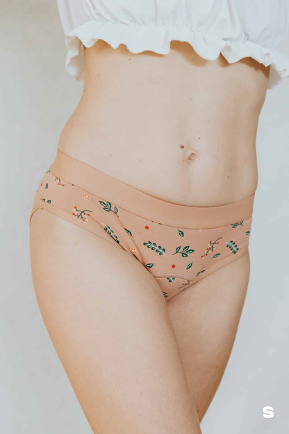 Period underwear  For Teen in Organic Cotton 