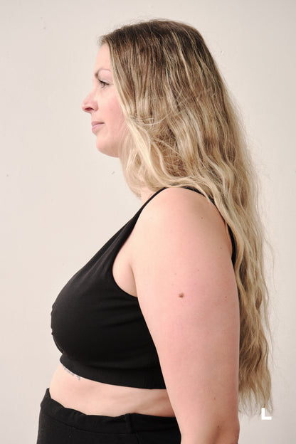 Bralette d'allaitement absorbante 2-en-1