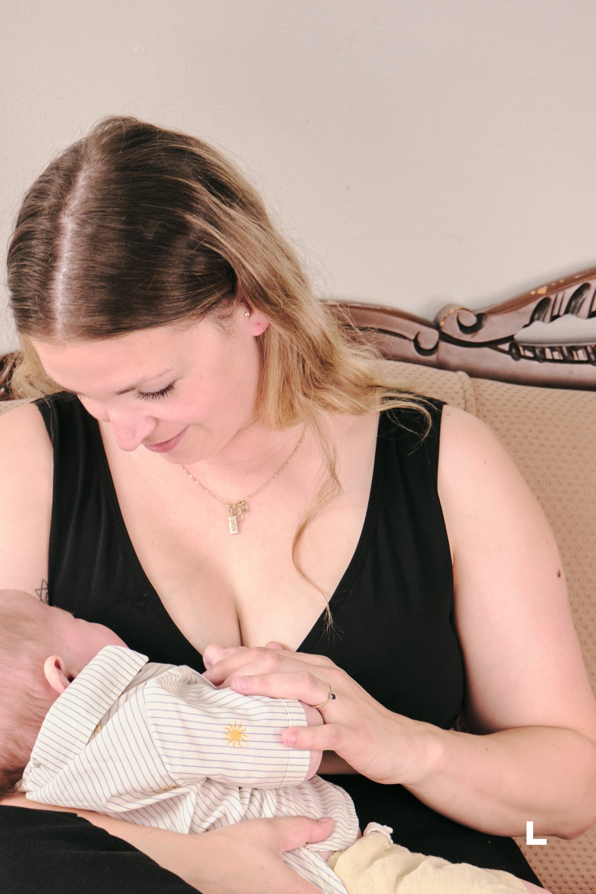Bralette d'allaitement absorbante 2-en-1