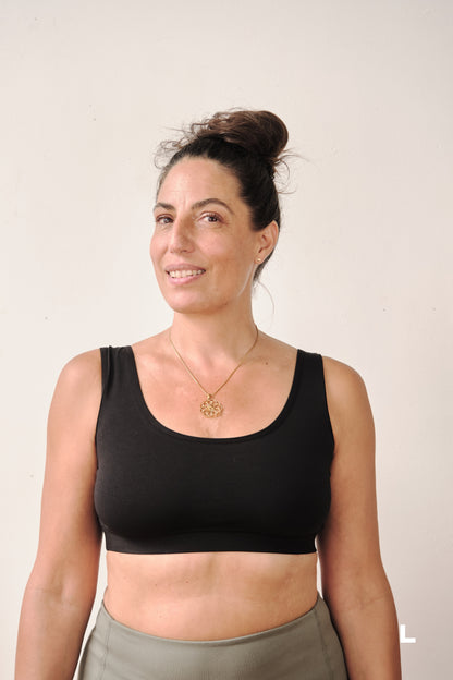 Bralette d'allaitement absorbante 2-en-1