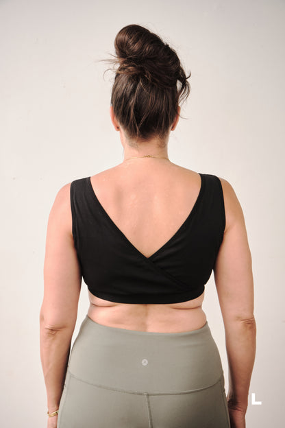 Bralette d'allaitement absorbante 2-en-1