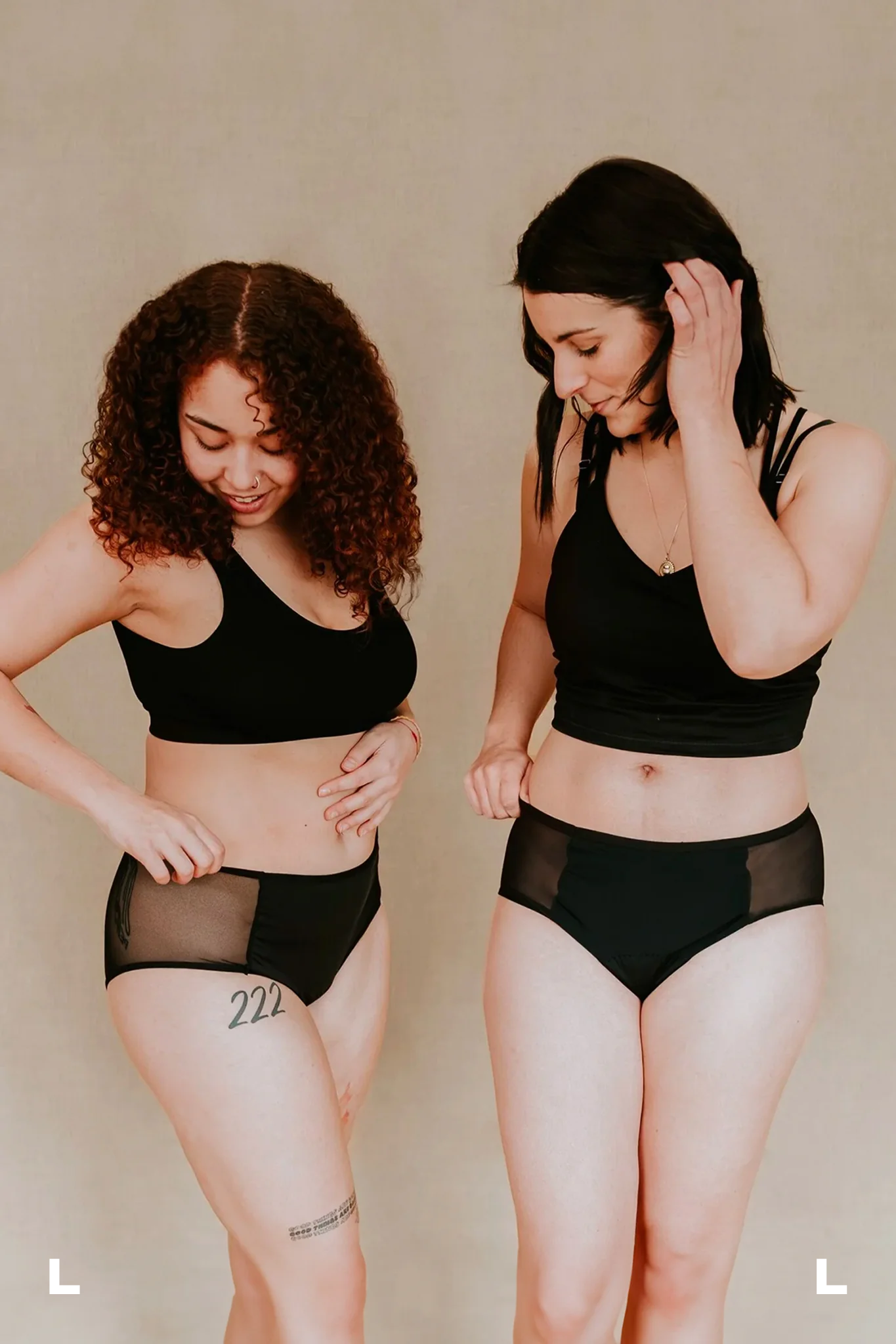 Period underwear High-Waist with Mesh 