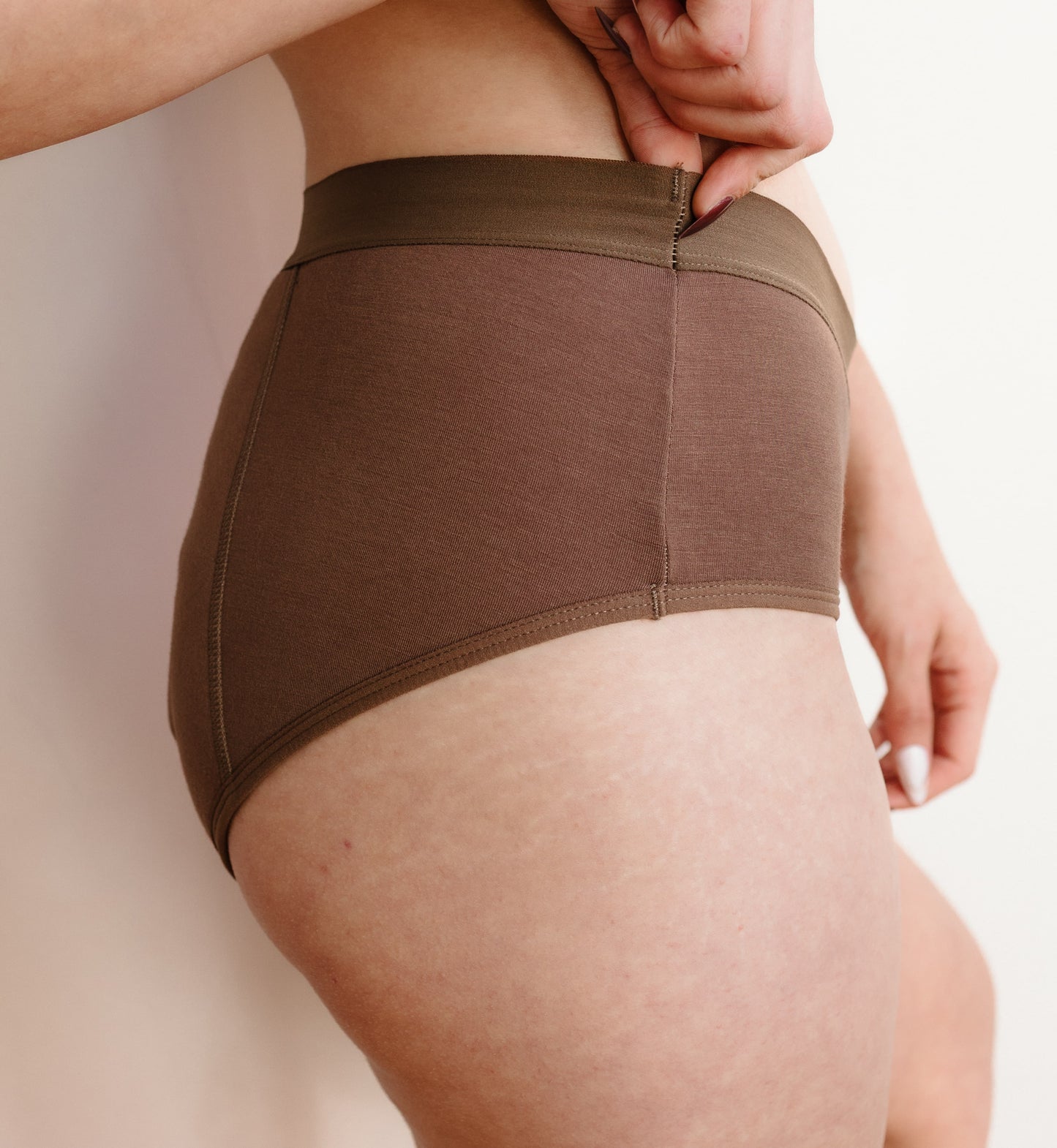 Period underwear Bikini in Bamboo