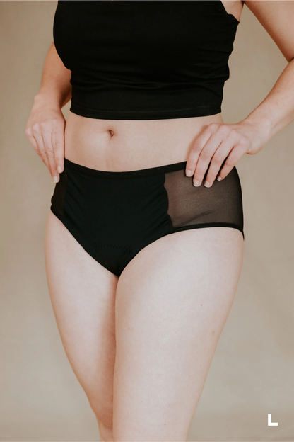 Period underwear High-Waist with Mesh 