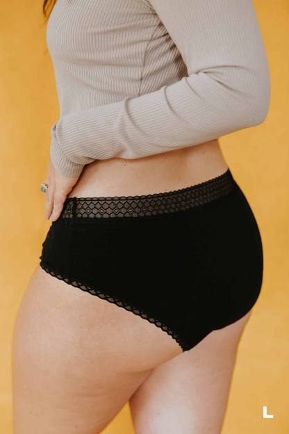 Period underwear Bikini in Organic Cotton