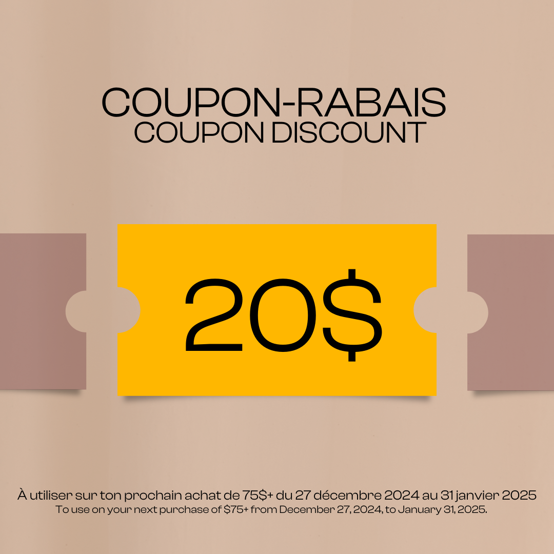 Coupon-rabais 20$ du BF