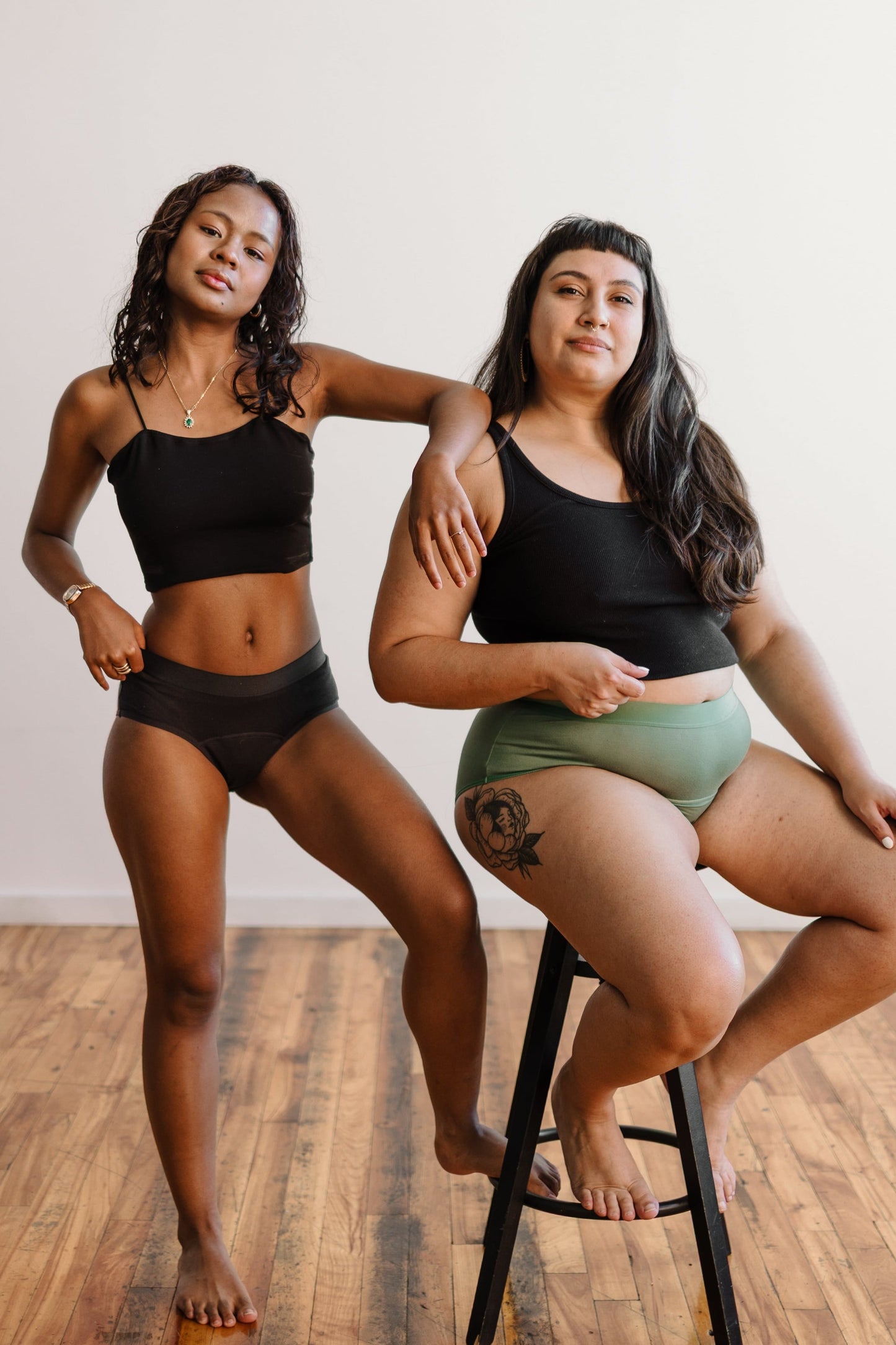 Period underwear Bikini in Bamboo